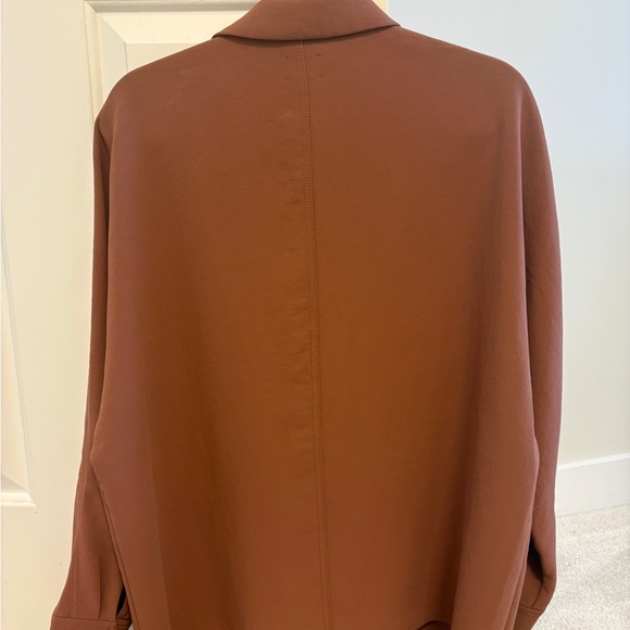 Wilfred Rust Brown Button-Down Blouse/Jacket - Picture 3 of 4